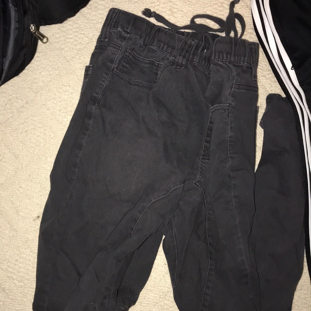 Jean joggers